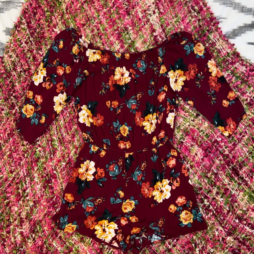 Floral romper